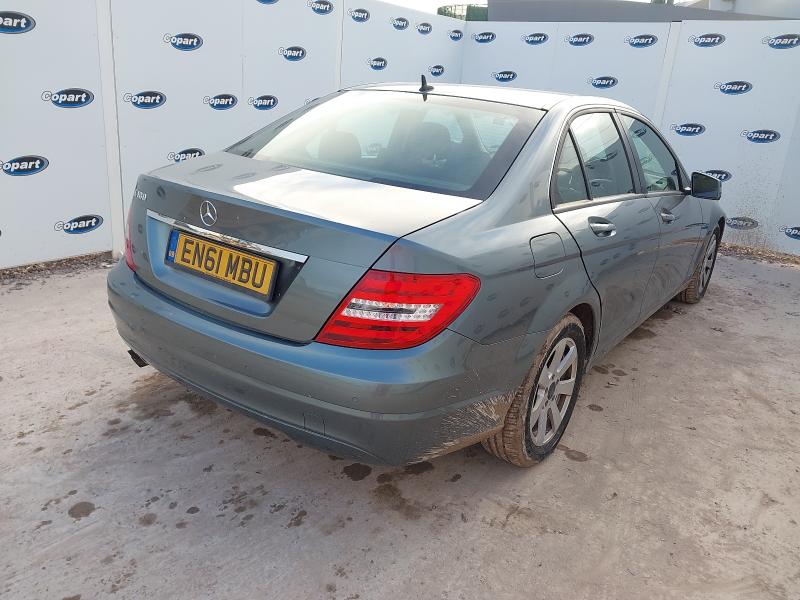 2012 MERCEDES-BENZ C CLASS C180 BLUEEFFICIENCY SE 4DR AUTO