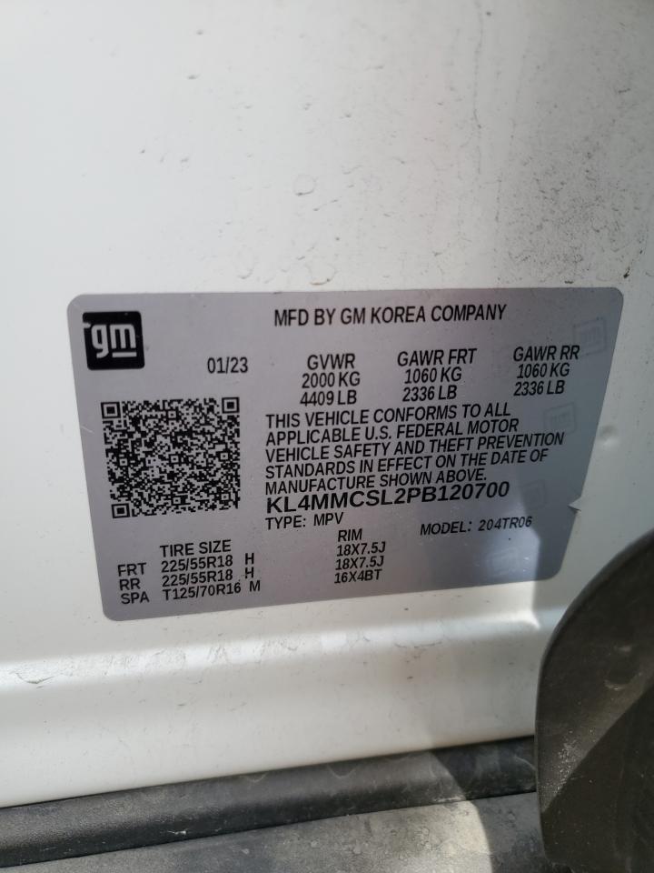 2023 Buick Encore Gx Preferred VIN: KL4MMCSL2PB120700 Lot: 83981865