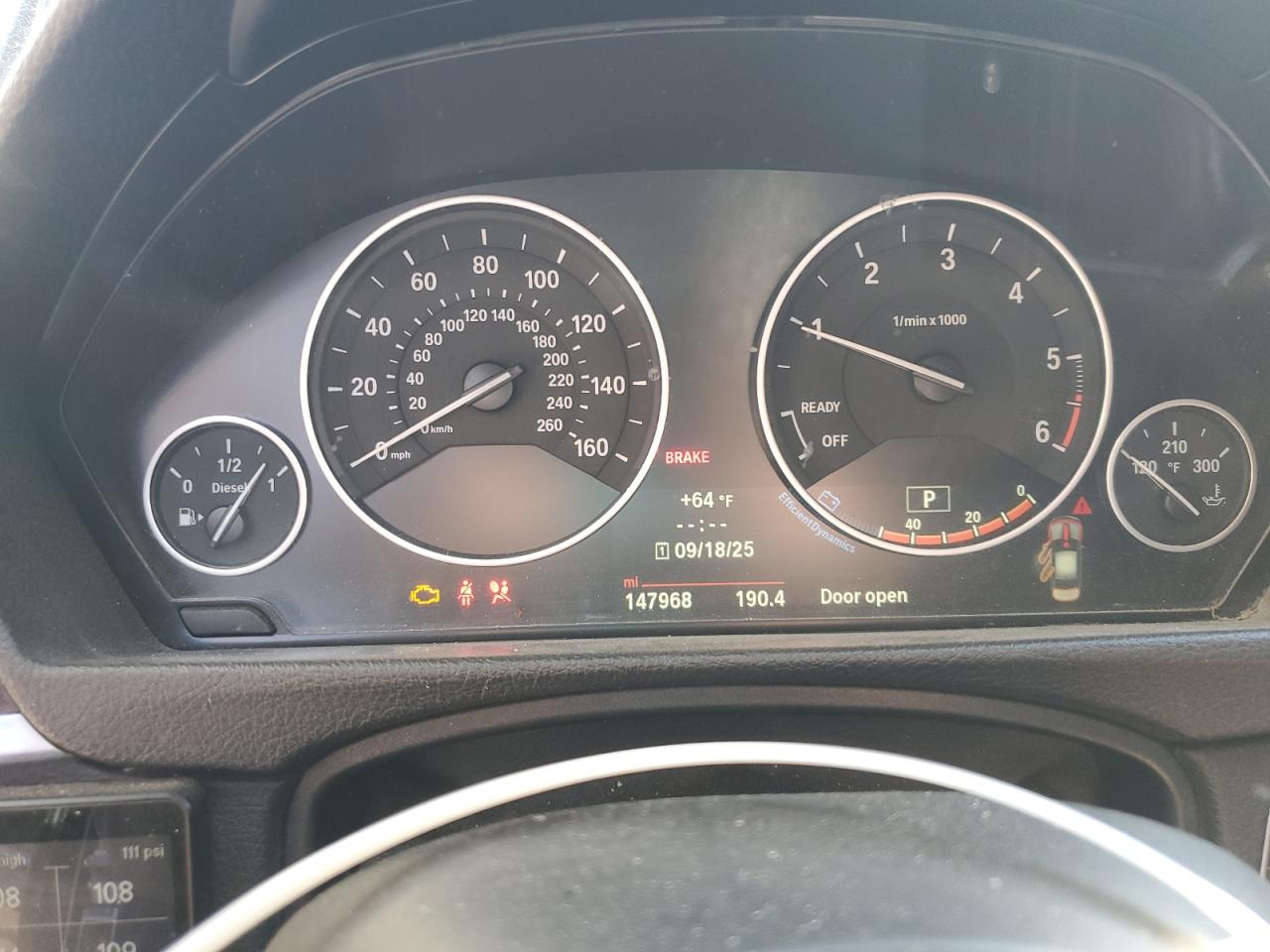 2014 BMW 328 D xDrive VIN: WBA3D5C54EKX99747 Lot: 85924515