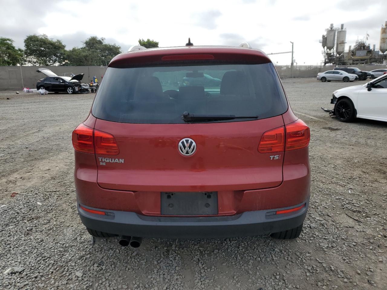 2016 Volkswagen Tiguan S VIN: WVGAV7AX6GW074472 Lot: 82182265