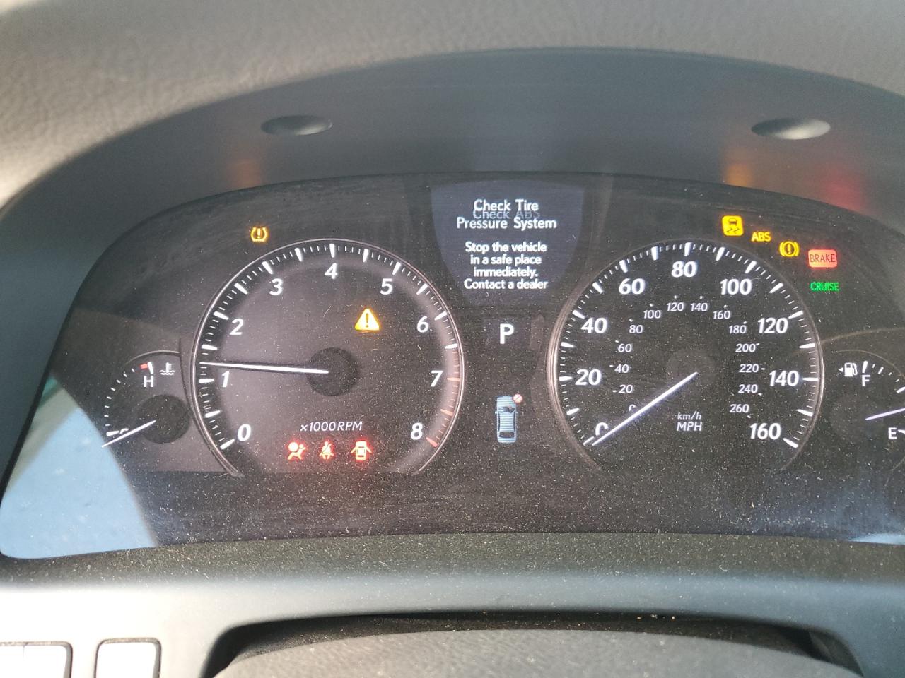 2007 Lexus Ls 460 VIN: JTHBL46F375041155 Lot: 85900805