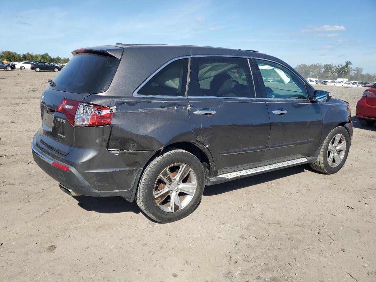 2011 Acura Mdx Technology grey  Gasoline 2HNYD2H6XBH508612 photo #4