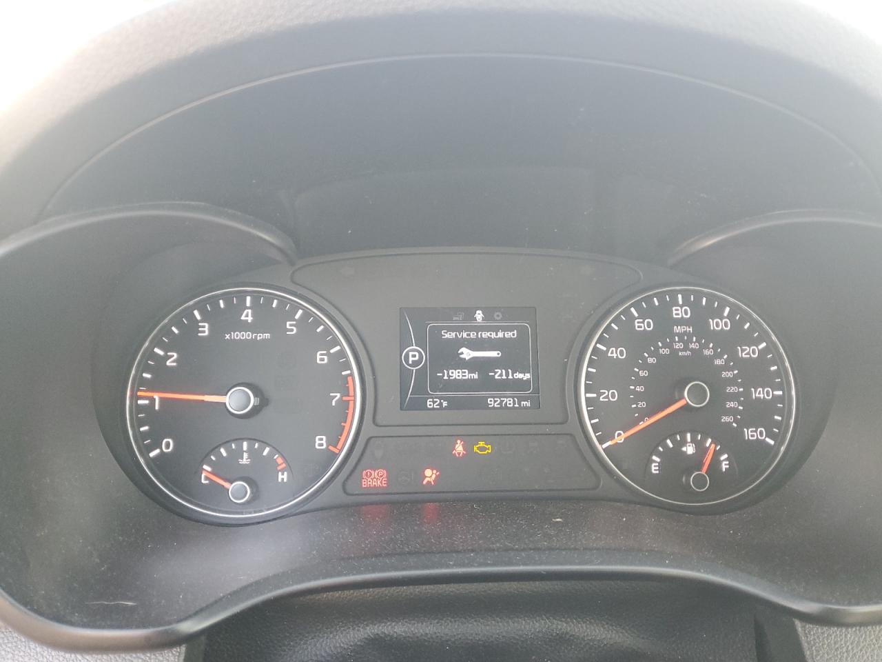 2016 Kia Optima Lx VIN: 5XXGT4L36GG092744 Lot: 85669945