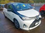 2016 TOYOTA YARIS 1.5 HYBRID DESIGN 5DR CVT for sale at Copart WHITBURN