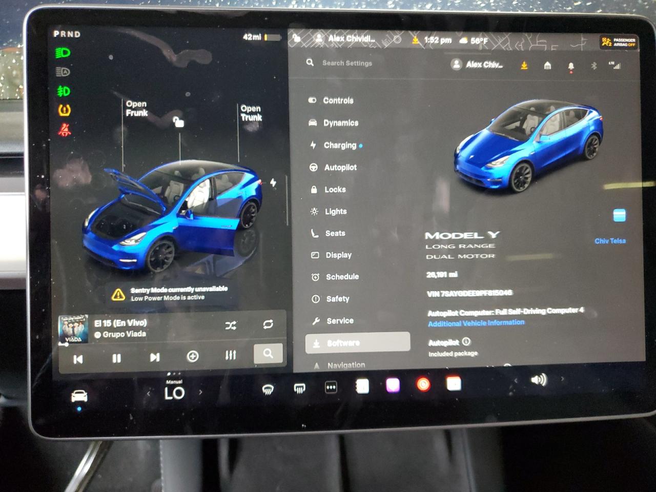 2023 Tesla Model Y VIN: 7SAYGDEE9PF815046 Lot: 86676295