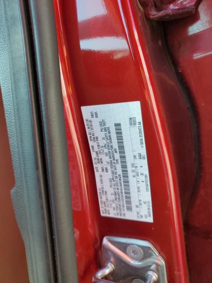 2017 Ford Escape Se VIN: 1FMCU0GD8HUA93828 Lot: 86663205