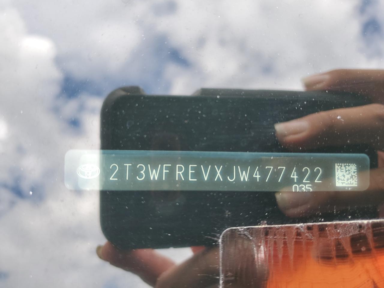 2018 Toyota Rav4 Adventure VIN: 2T3WFREVXJW477422 Lot: 85513525