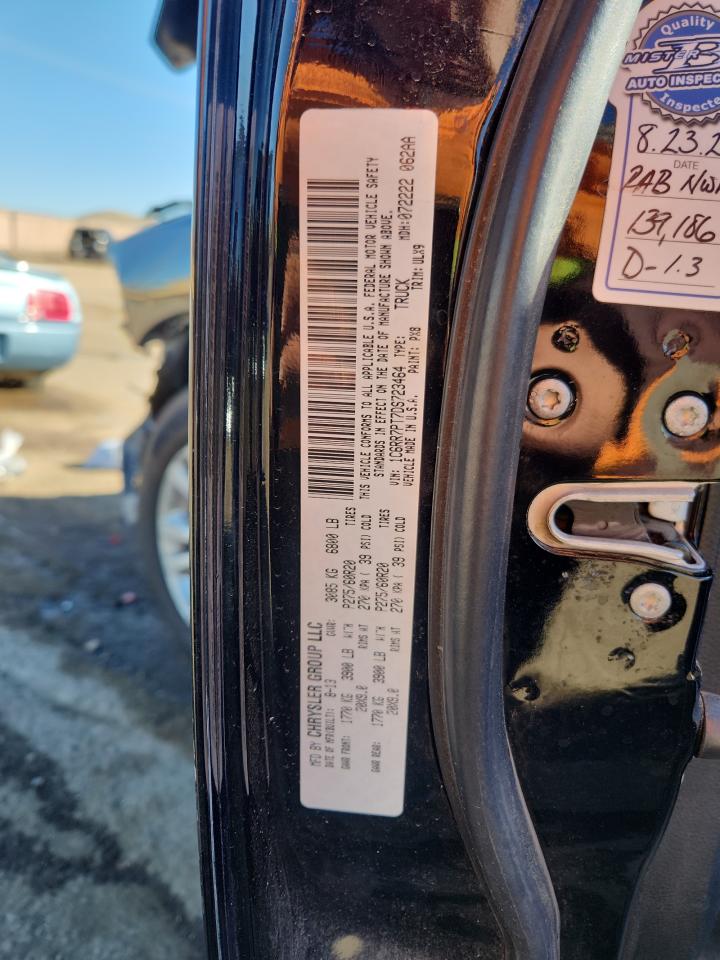 2013 Ram 1500 Longhorn VIN: 1C6RR7PT7DS723464 Lot: 90811835