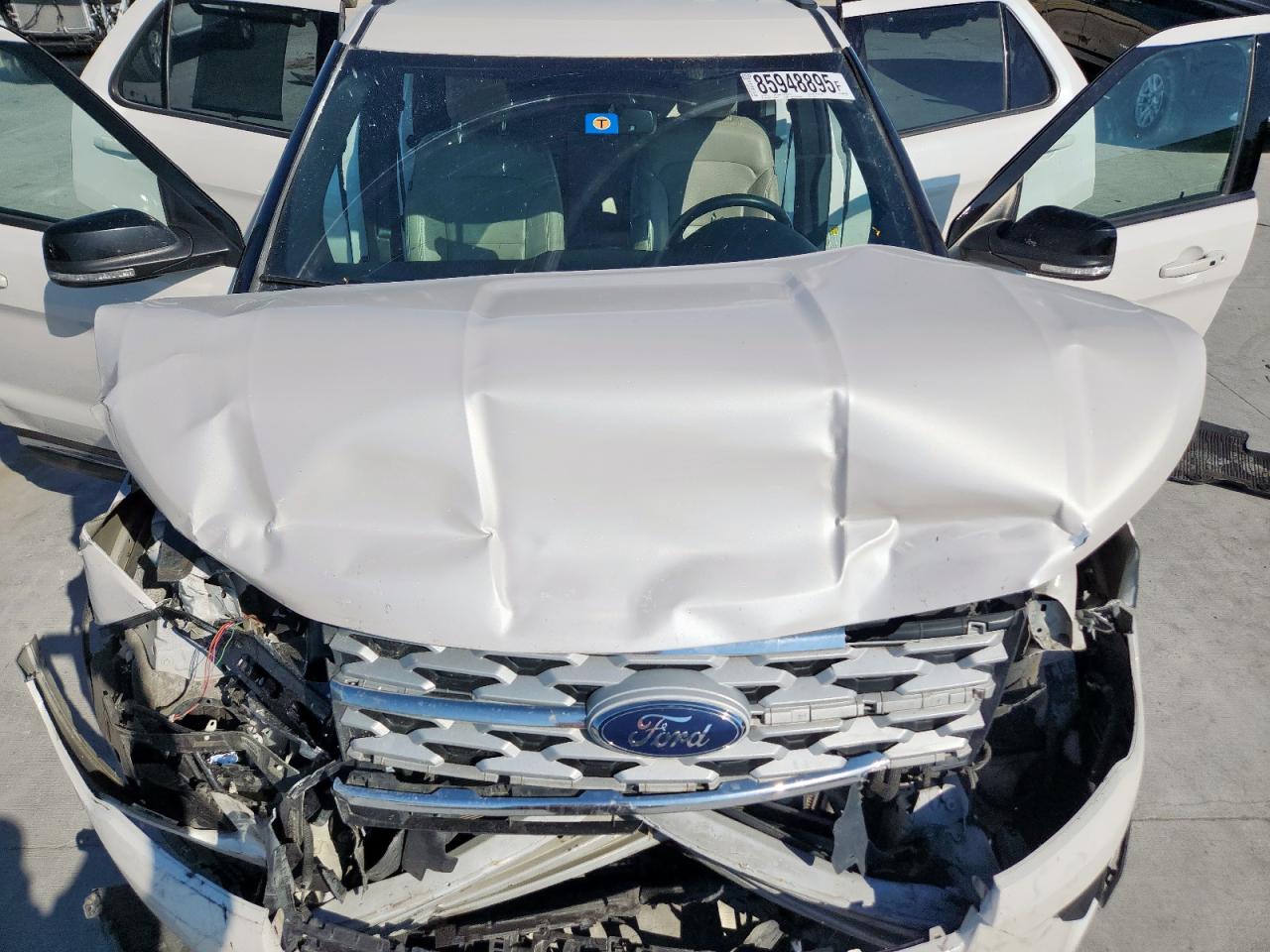 2018 Ford Explorer Xlt VIN: 1FM5K7D87JGC68833 Lot: 85948895