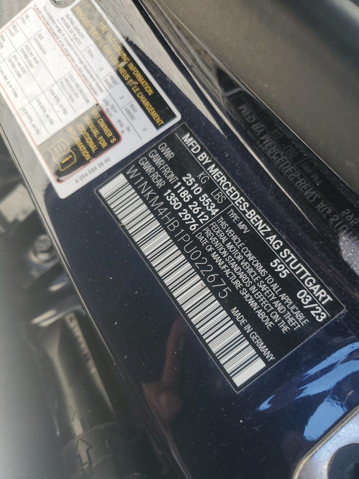 2023 Mercedes-Benz Glc 300 4Matic VIN: W1NKM4HB1PU022675 Lot: 85146945