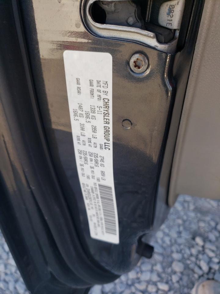 2011 Dodge Grand Caravan Crew VIN: 2D4RN5DG2BR741145 Lot: 82389935