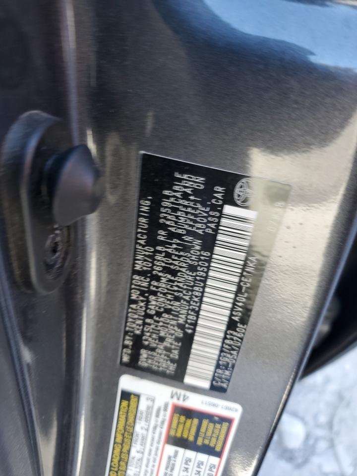 2011 Toyota Camry Base VIN: 4T1BF3EK8BU195016 Lot: 84351355