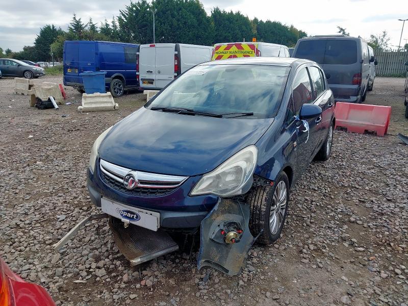 2012 VAUXHALL CORSA 1.4 SE 5DR for sale at Copart WISBECH