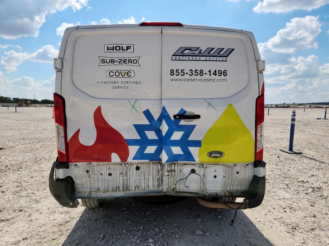 2023 Ford Transit T-250 VIN: 1FTBR1Y89PKB22773 Lot: 85365745