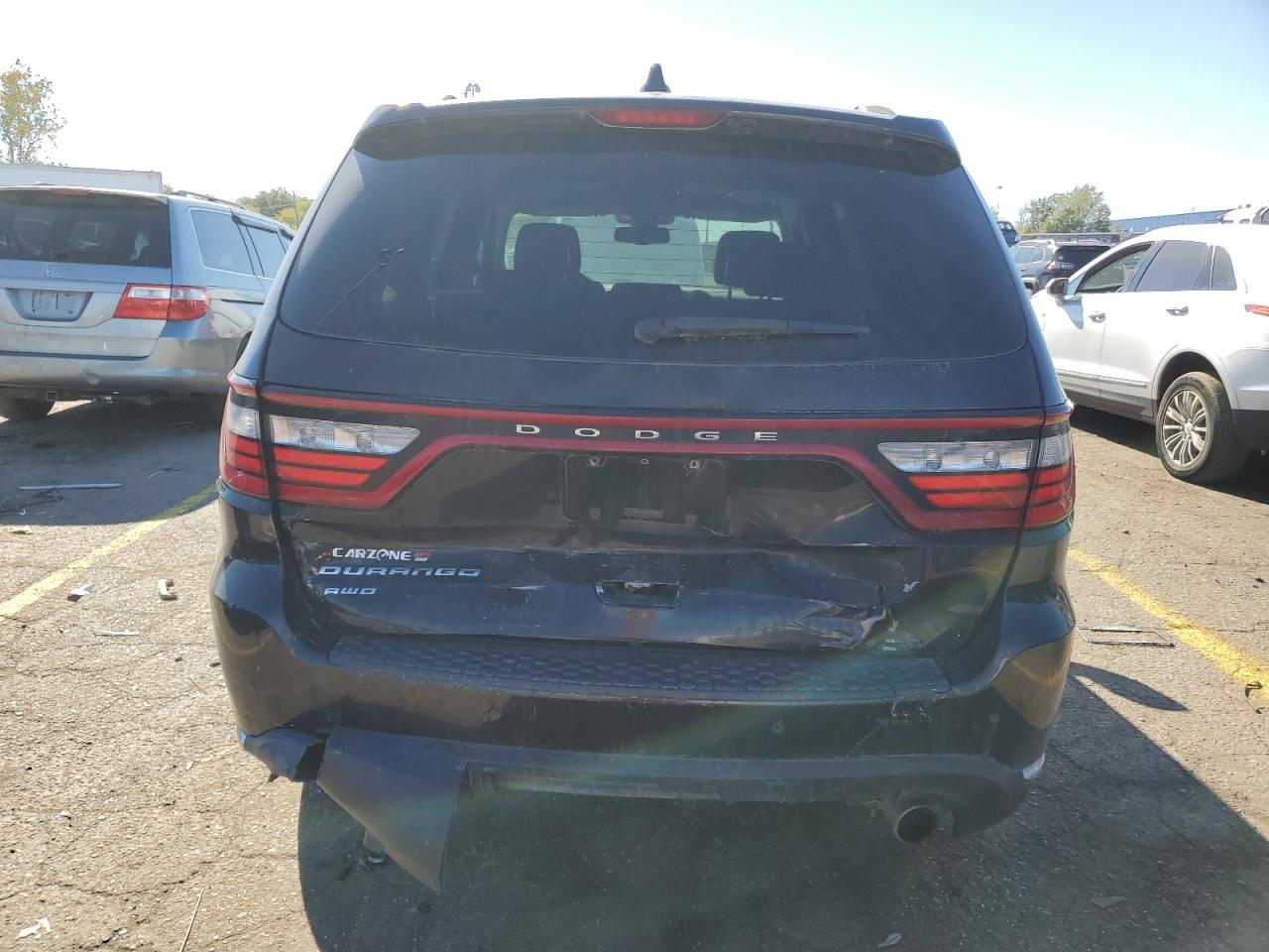 2015 Dodge Durango Sxt VIN: 1C4RDJAG7FC161367 Lot: 85562115