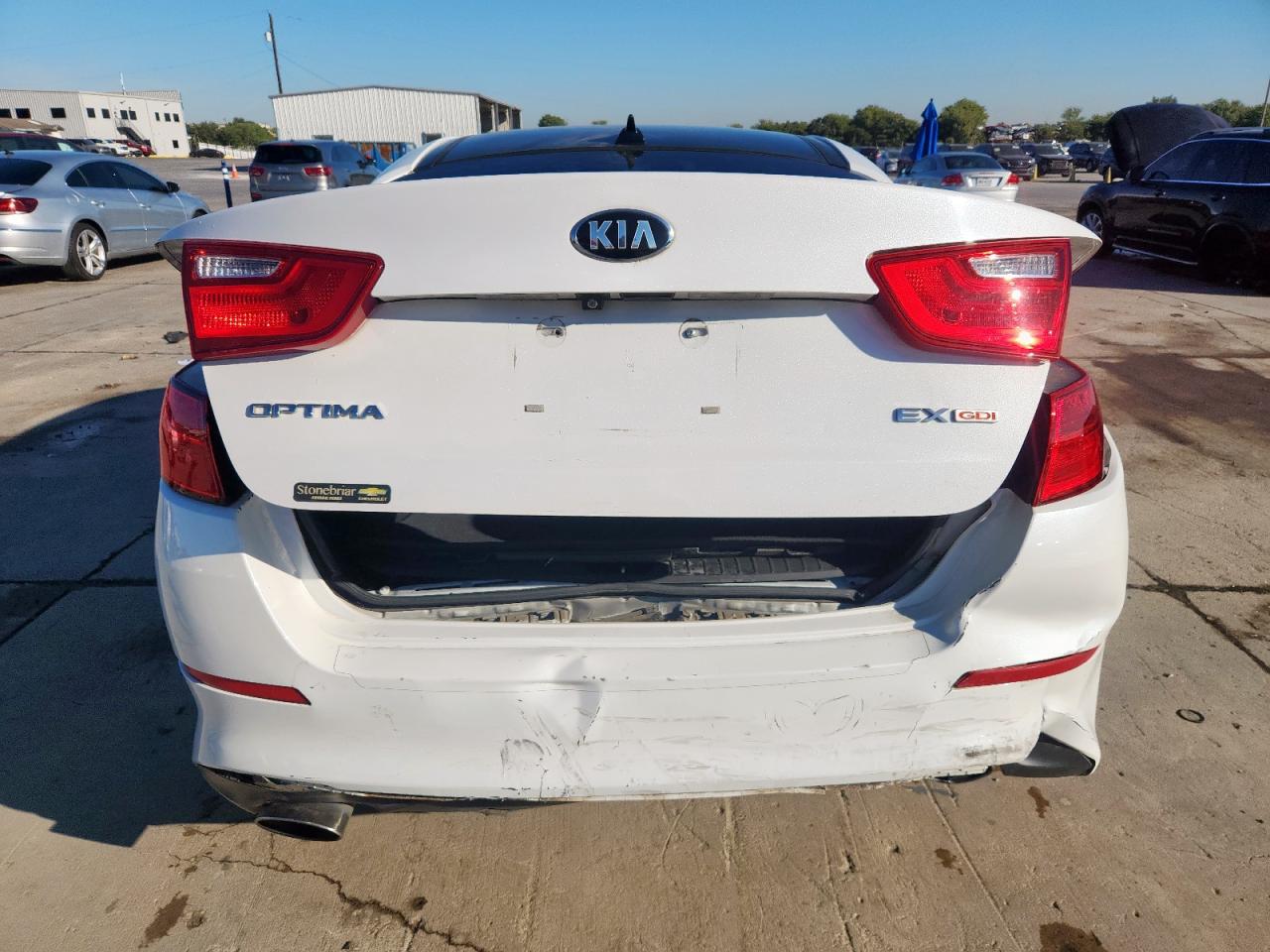 2015 Kia Optima Ex VIN: 5XXGN4A78FG493582 Lot: 85690755