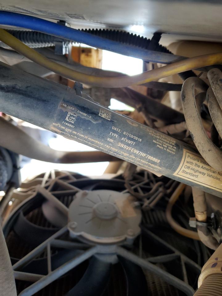 2017 Polaris Rzr Xp 4 1000 Eps VIN: 3NSVFE997HF788869 Lot: 90661815