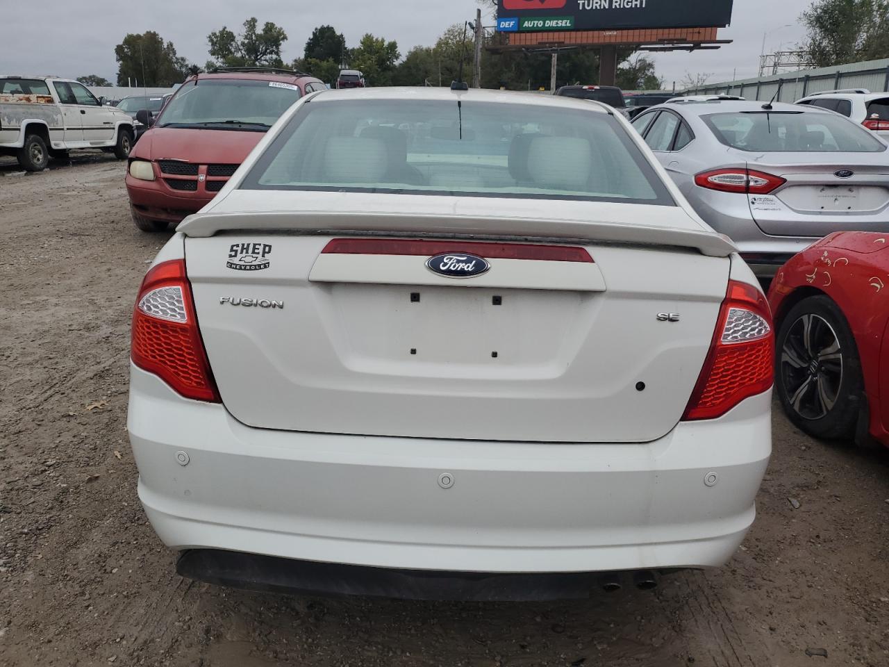 2012 Ford Fusion Se VIN: 3FAHP0HA4CR114010 Lot: 89546455