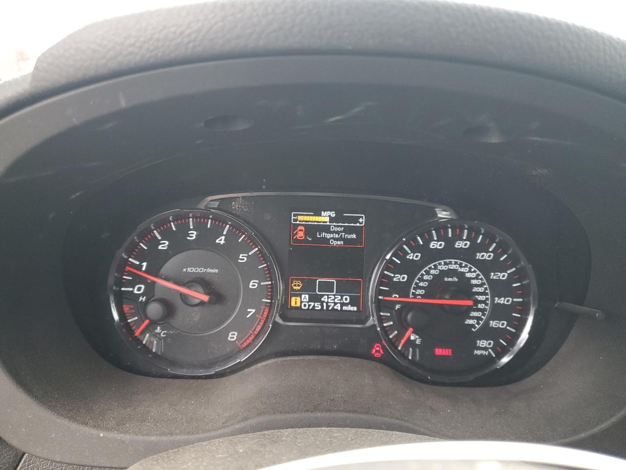 2018 Subaru Wrx VIN: JF1VA1A65J9815759 Lot: 86312945