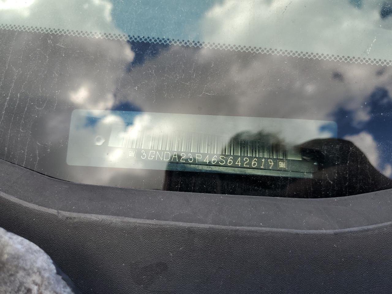 2006 Chevrolet Hhr Lt VIN: 3GNDA23P46S642619 Lot: 84893165