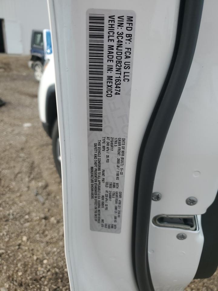 2022 Jeep Compass Trailhawk VIN: 3C4NJDDB2NT163474 Lot: 84232735