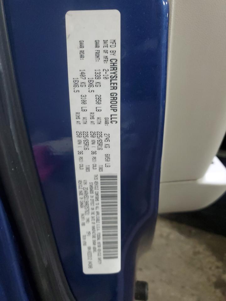 2010 Dodge Grand Caravan Sxt VIN: 2D4RN5D19AR257631 Lot: 87268575