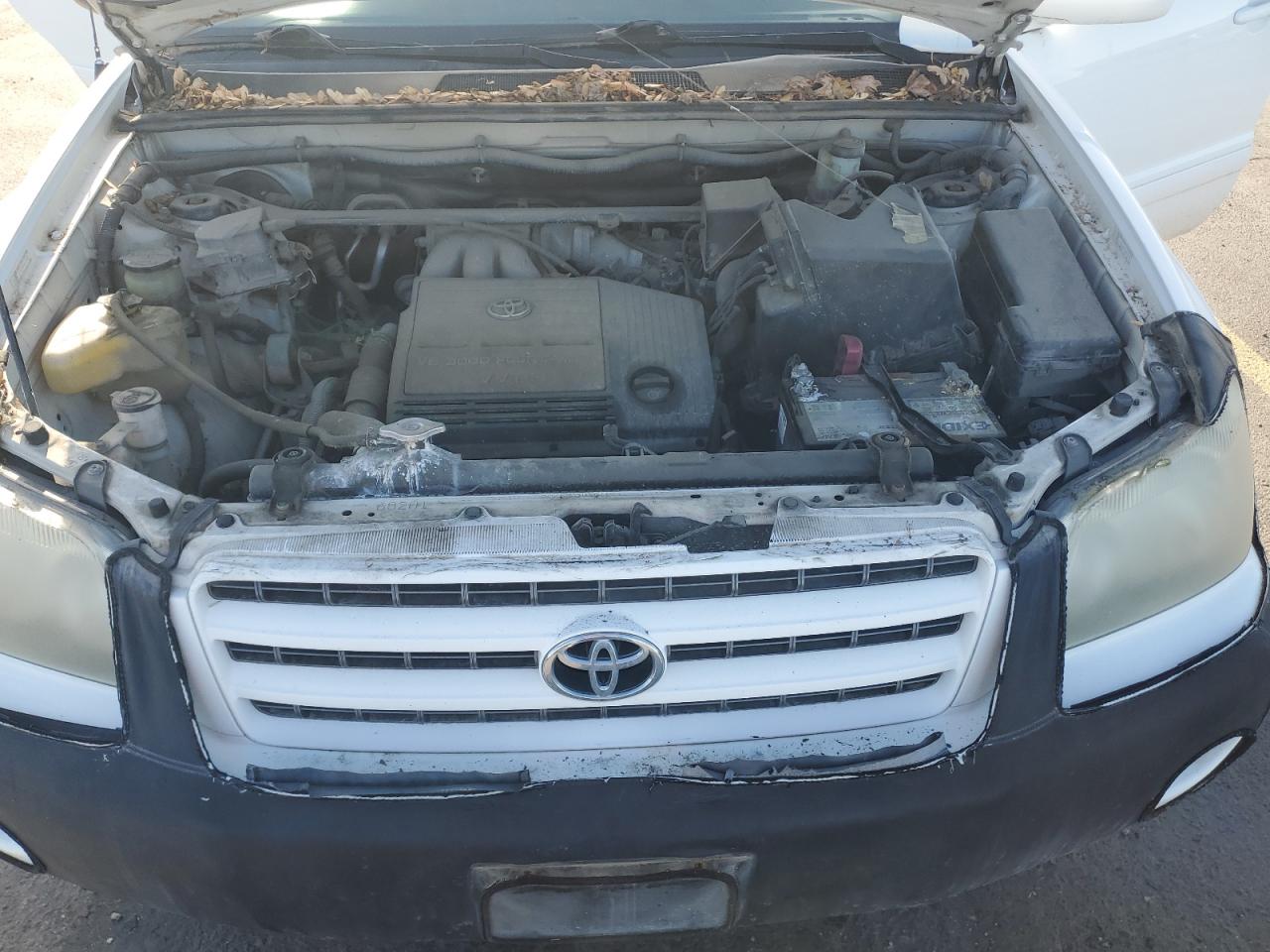 2003 Toyota Highlander Limited VIN: JTEHF21A930109805 Lot: 84831085