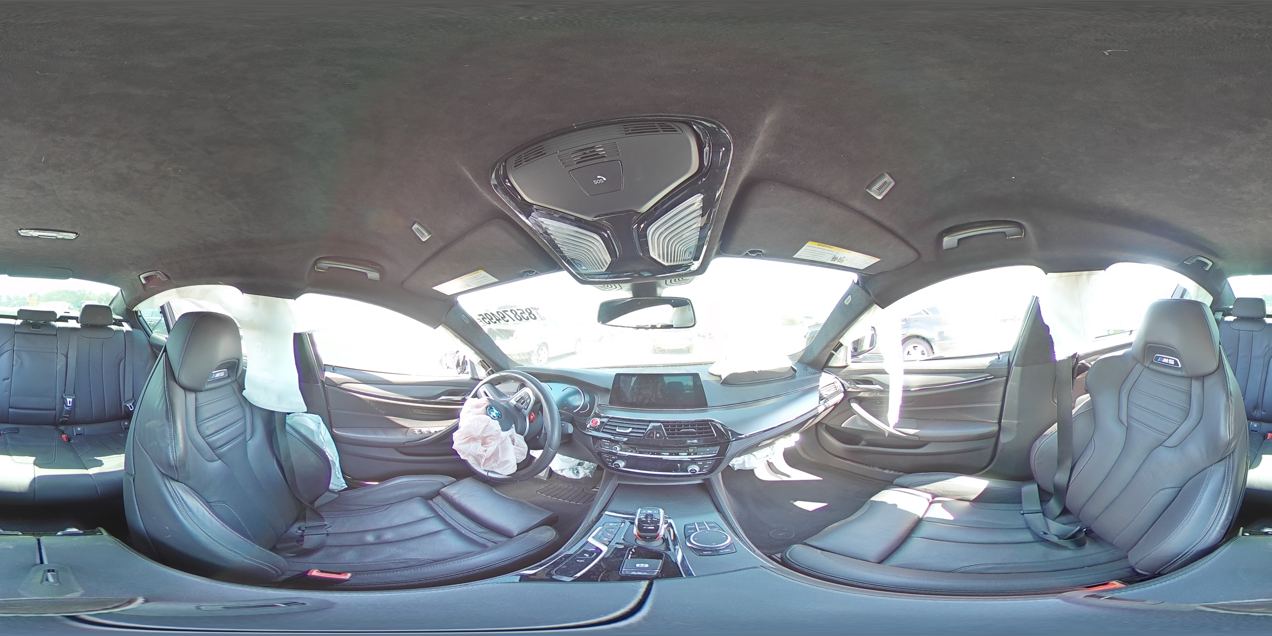 2019 BMW M5 VIN: WBSJF0C50KB448281 Lot: 85879495