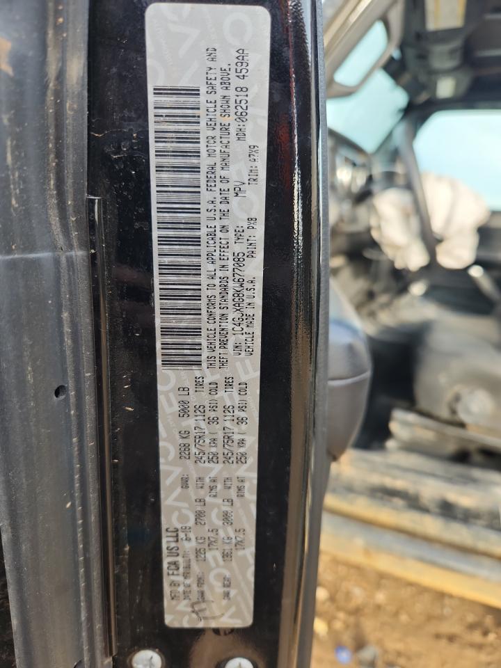 2019 Jeep Wrangler Sport VIN: 1C4GJXAG8KW677085 Lot: 90125315