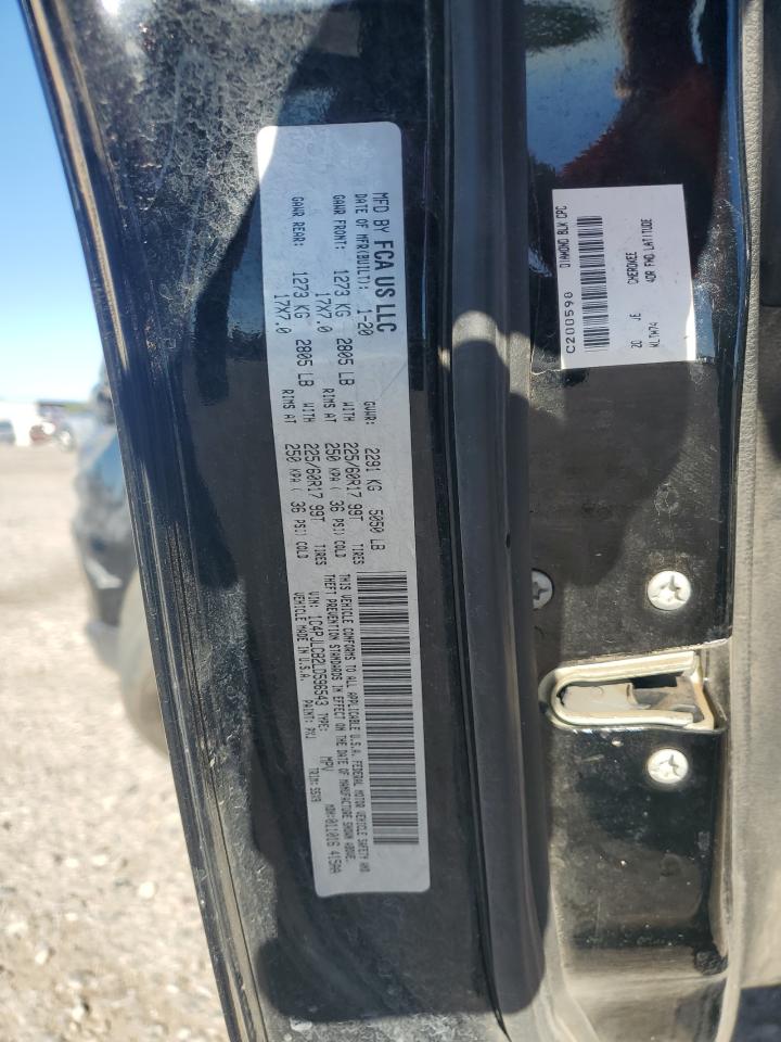 2020 Jeep Cherokee Latitude VIN: 1C4PJLCB2LD596543 Lot: 87452195