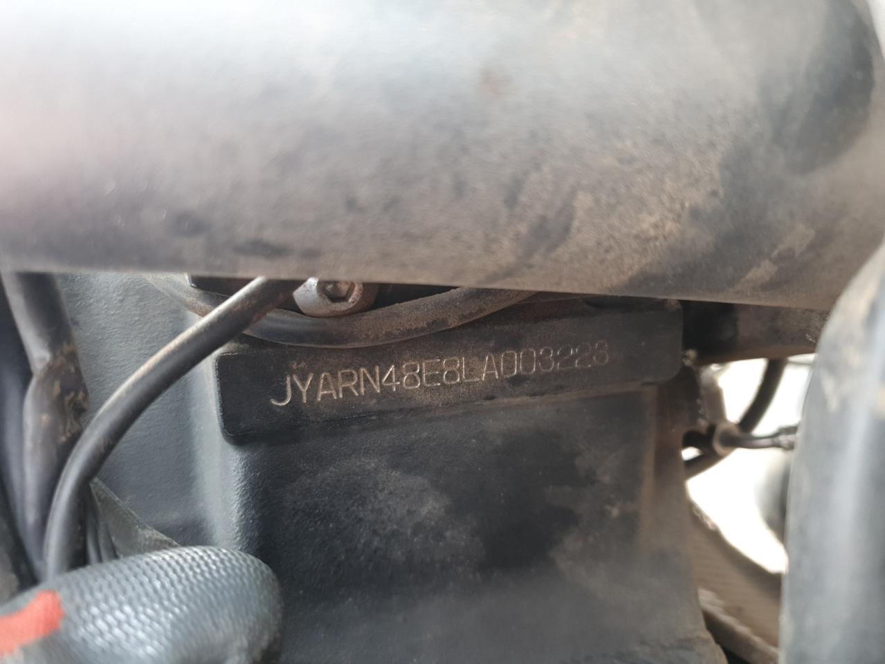 2020 Yamaha Mtn1000 VIN: JYARN48E8LA003223 Lot: 66875685