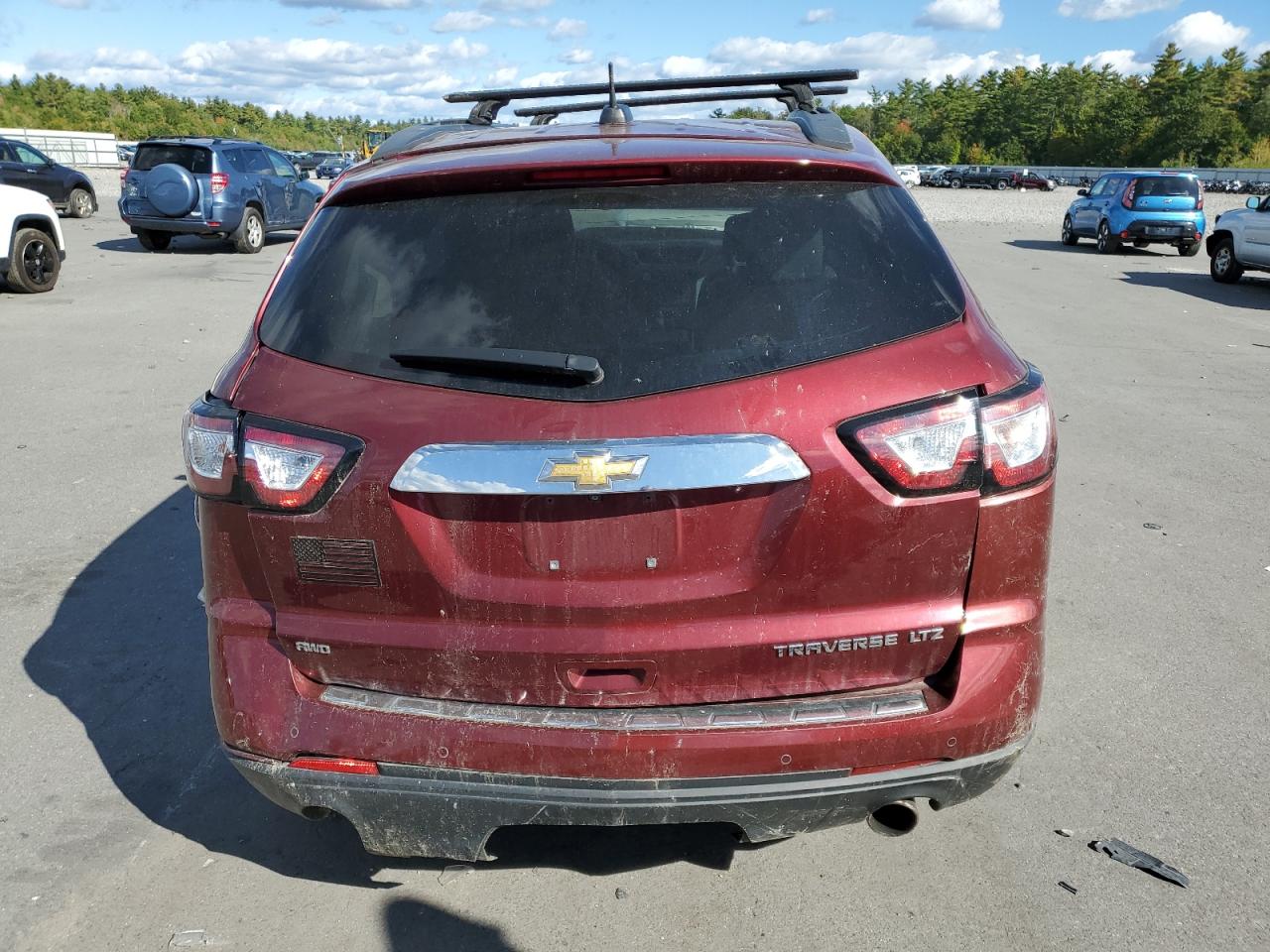 2016 Chevrolet Traverse Ltz VIN: 1GNKVJKD2GJ338186 Lot: 84639185