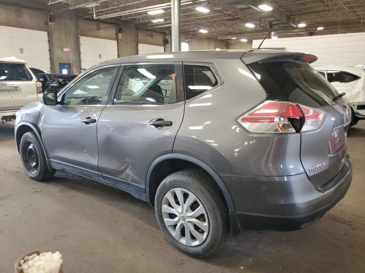 2016 Nissan Rogue S grey suv gas JN8AT2MV0GW139828 photo #3