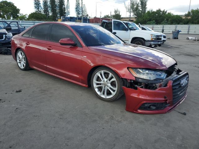  AUDI A6 2015 Bordowy