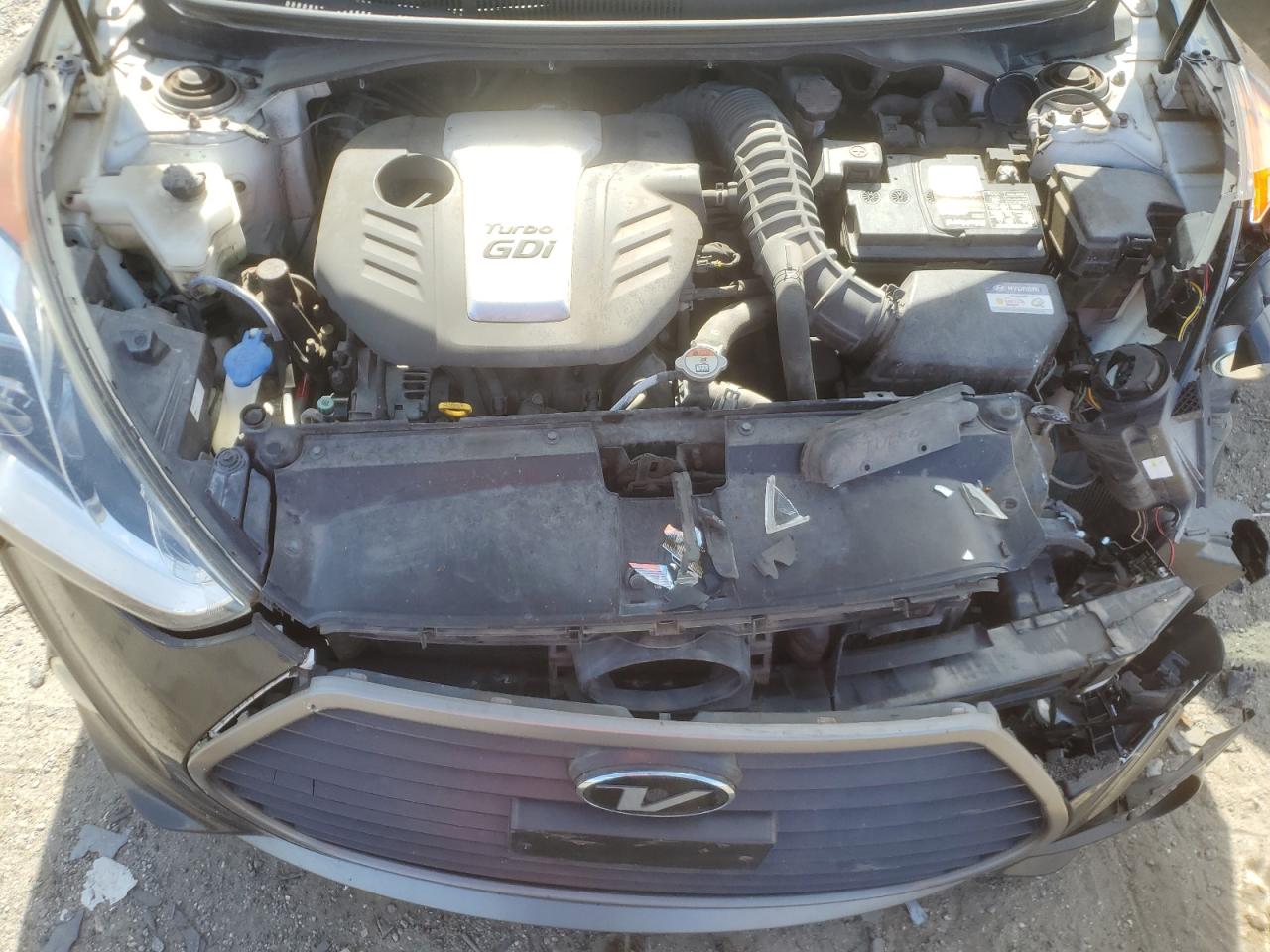 2016 Hyundai Veloster Turbo VIN: KMHTC6AE8GU286745 Lot: 85815625