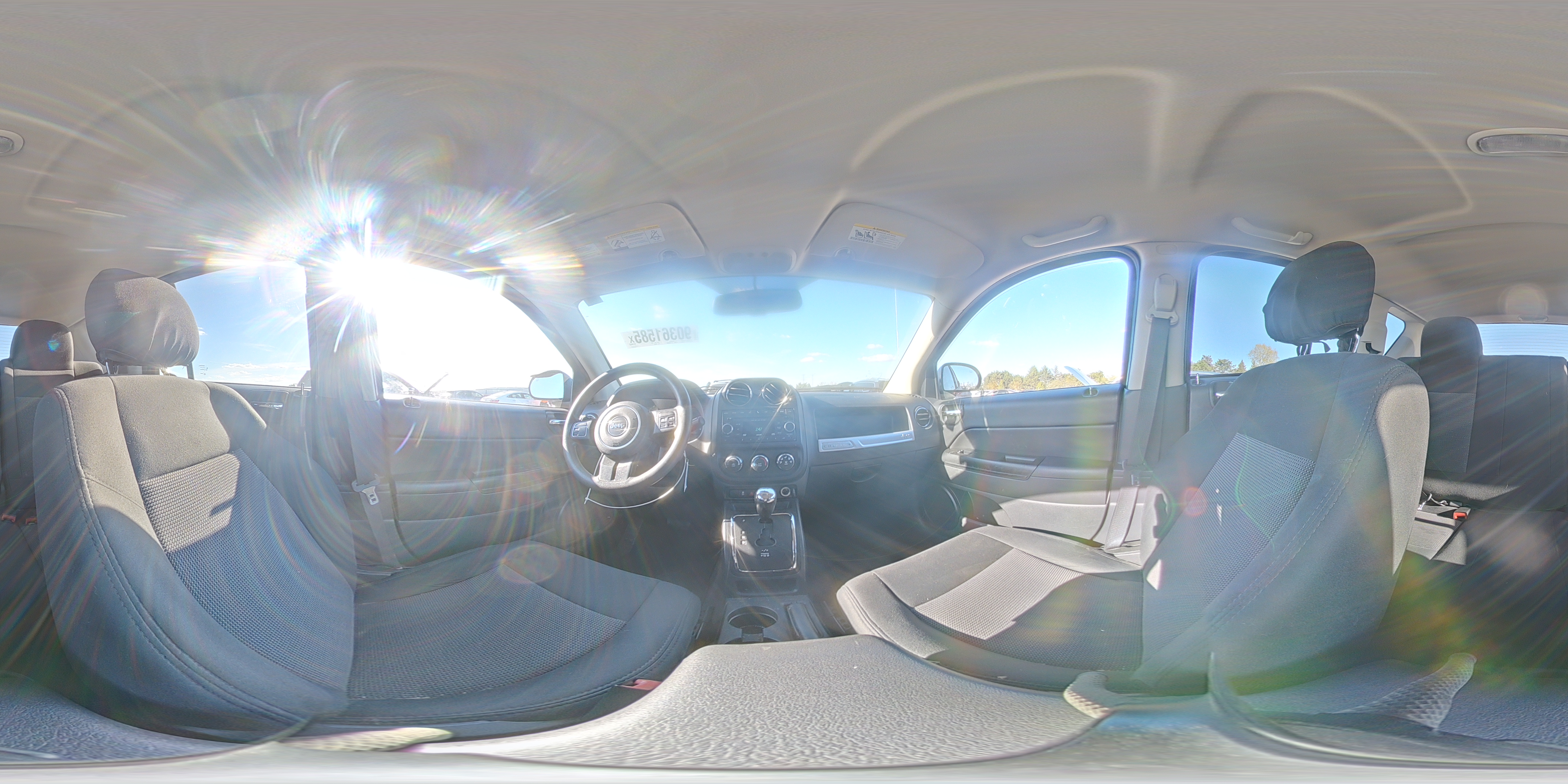 2014 Jeep Compass Sport VIN: 1C4NJCBA2ED666058 Lot: 90361585