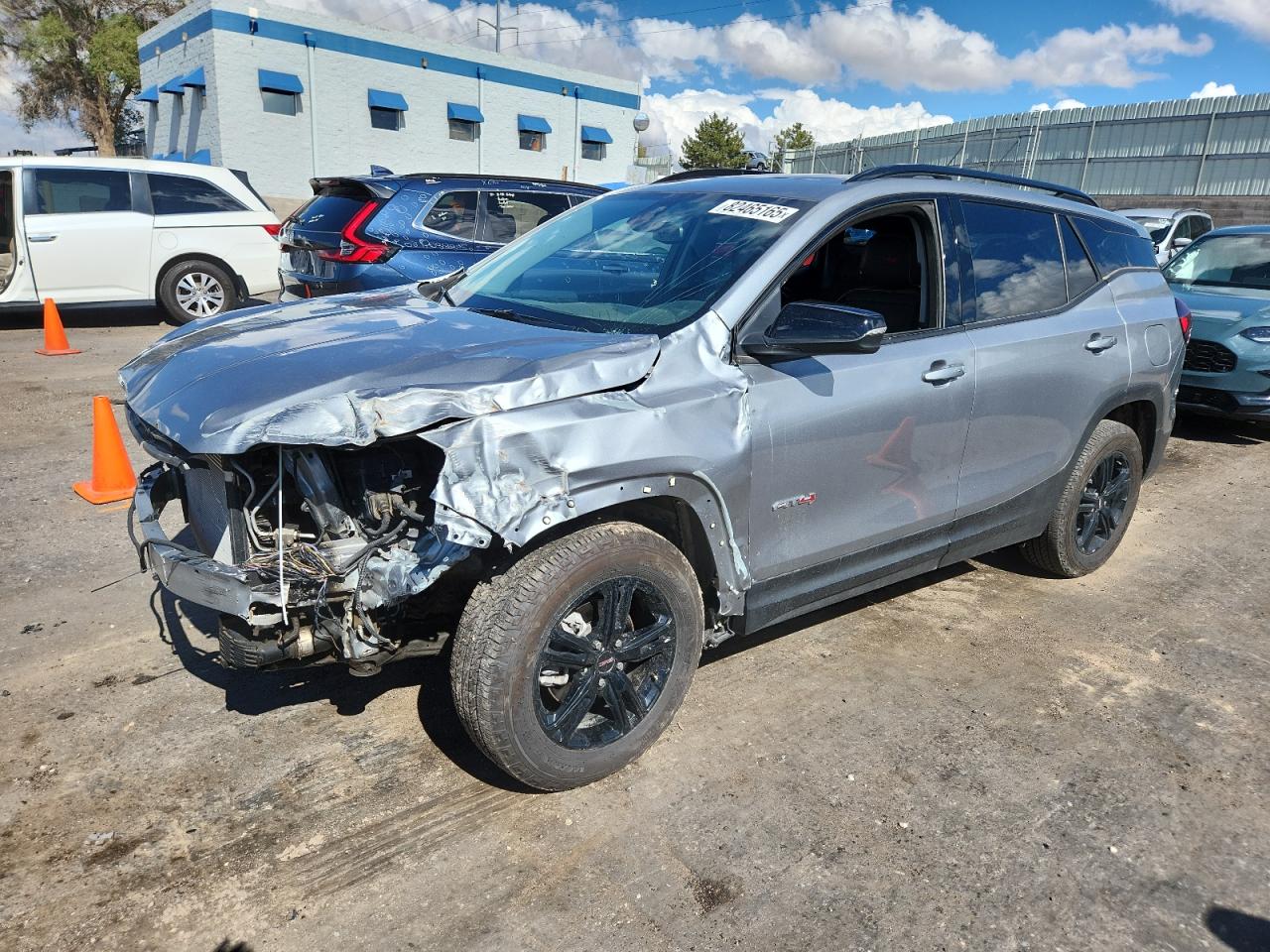 2023 GMC Terrain At4 silver null gas 3GKALYEG0PL151745 photo #1