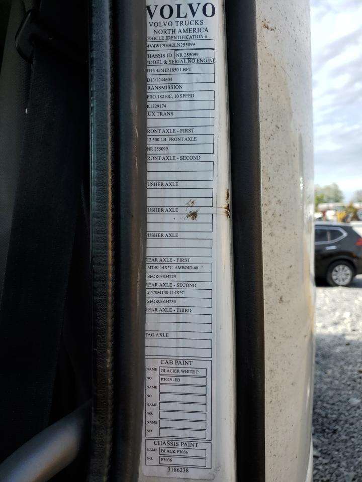 2020 Volvo Vnr VIN: 4V4WC9EH2LN255099 Lot: 85541675