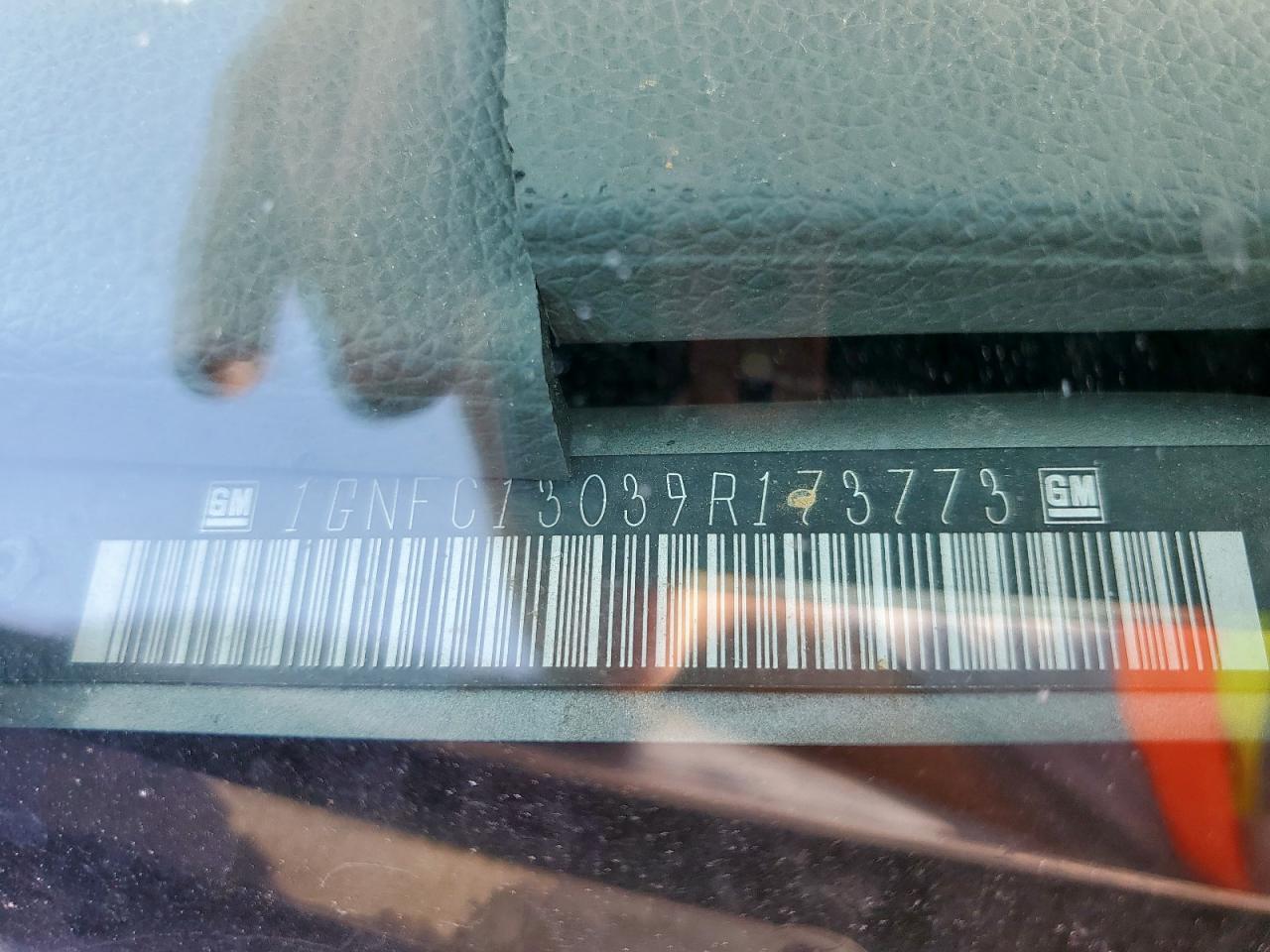 2009 Chevrolet Tahoe C1500 Ls VIN: 1GNFC13039R173773 Lot: 82197385