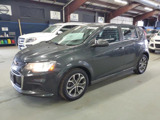 Hatchbacks CHEVROLET SONIC 2017 Szary
