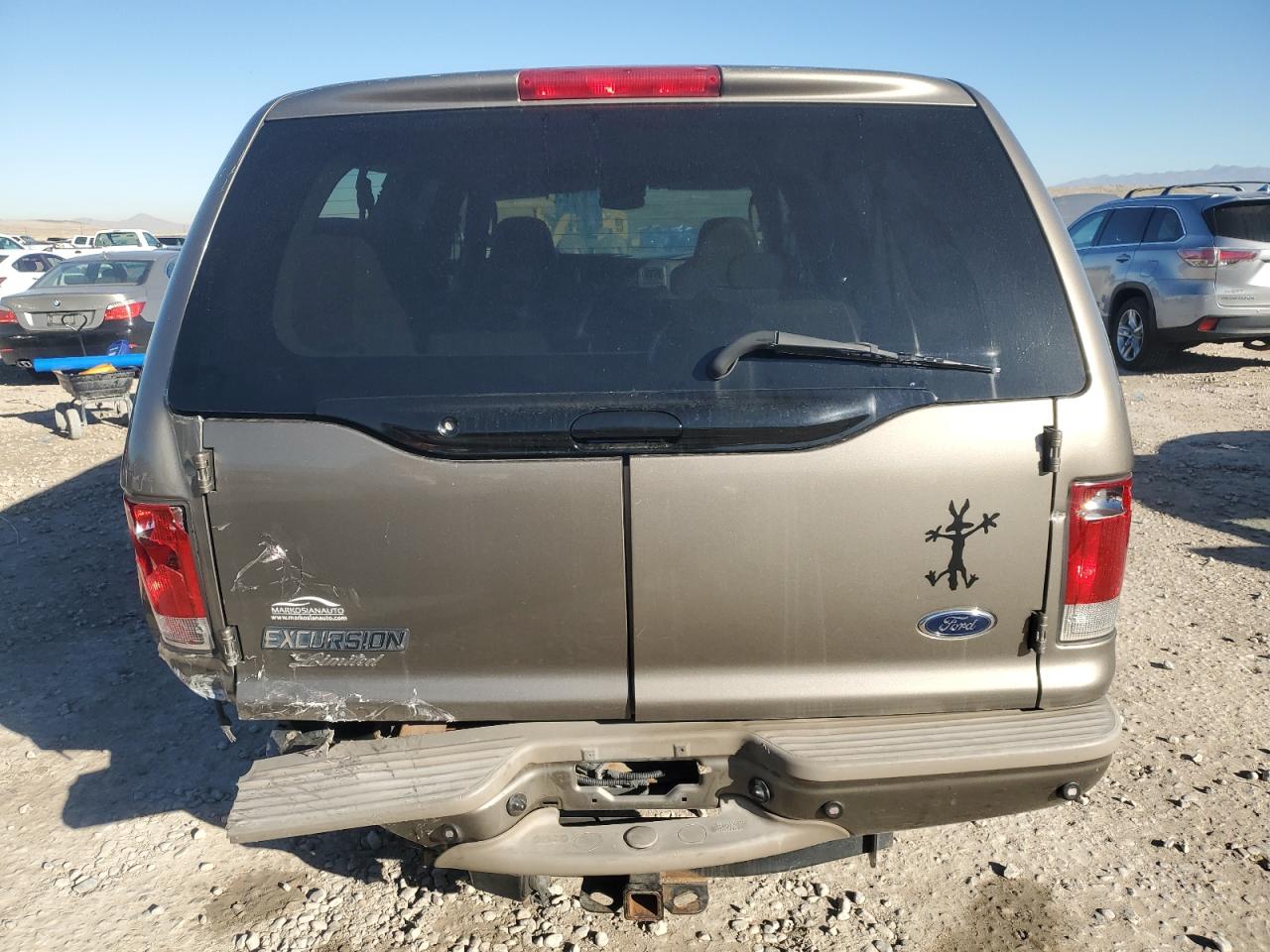 2003 Ford Excursion Limited VIN: 1FMNU42P43EB56184 Lot: 90111935