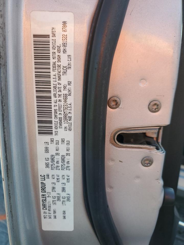 2014 Ram 1500 Sport VIN: 1C6RR6MT5ES144666 Lot: 84598365