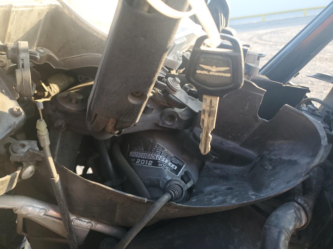 2012 Honda Gl1800 VIN: JH2SC68G5CK001214 Lot: 84237395