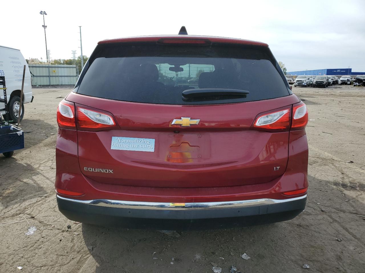 2018 Chevrolet Equinox Lt VIN: 2GNAXJEV9J6155155 Lot: 87017035
