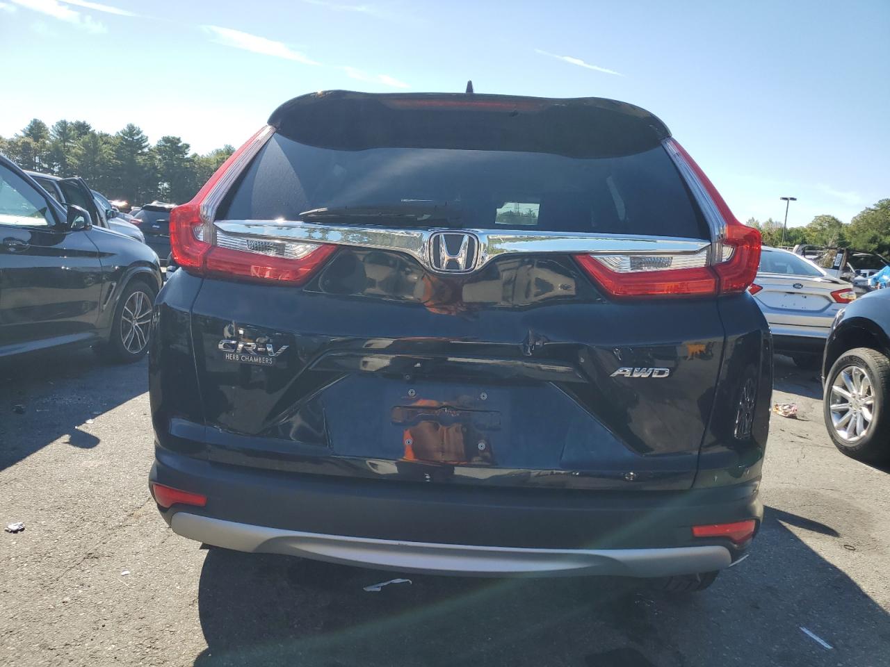 2019 Honda Cr-V Ex VIN: 2HKRW2H58KH607304 Lot: 81672435