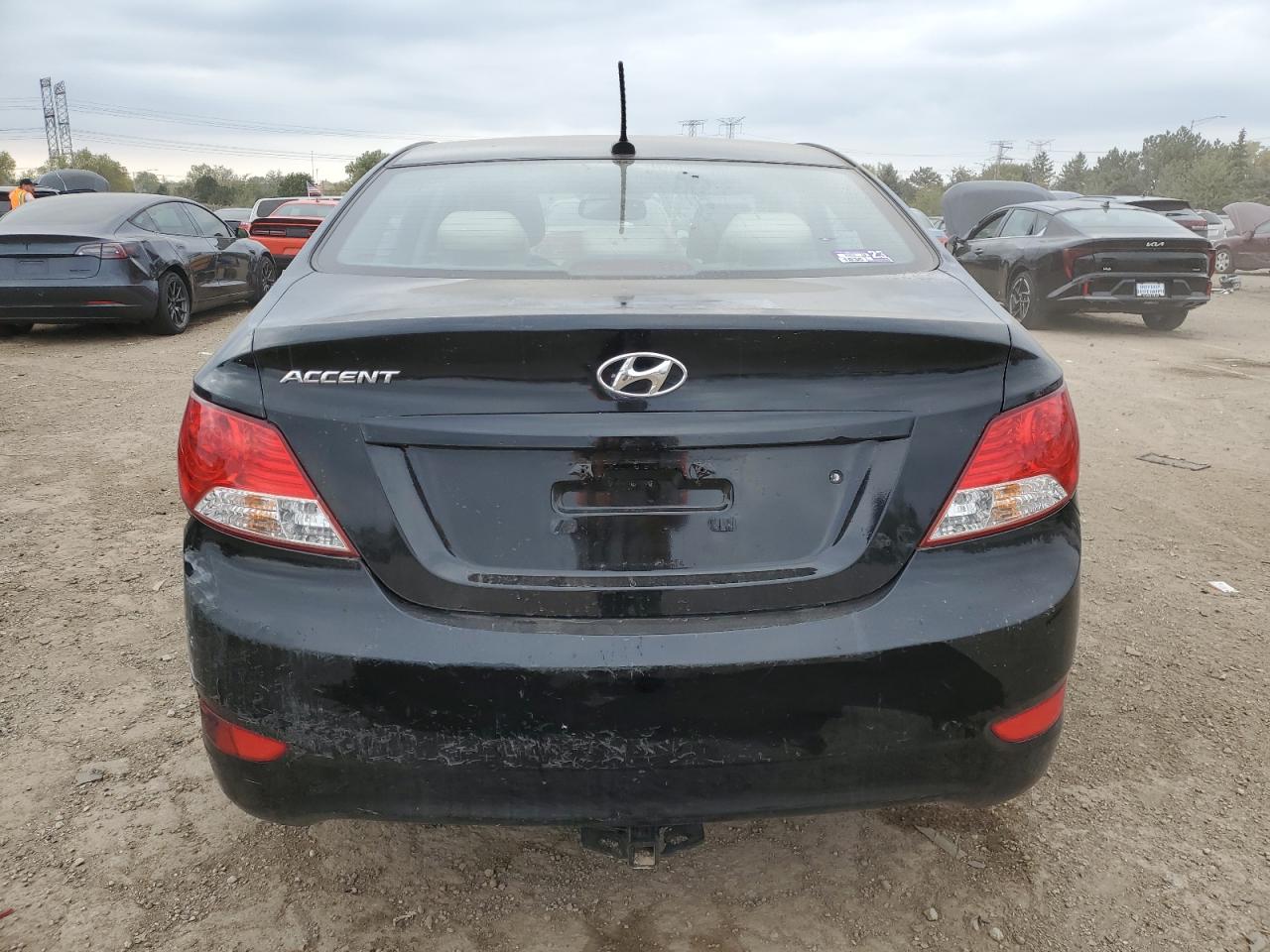2012 Hyundai Accent Gls VIN: KMHCT4AE3CU253568 Lot: 86075125