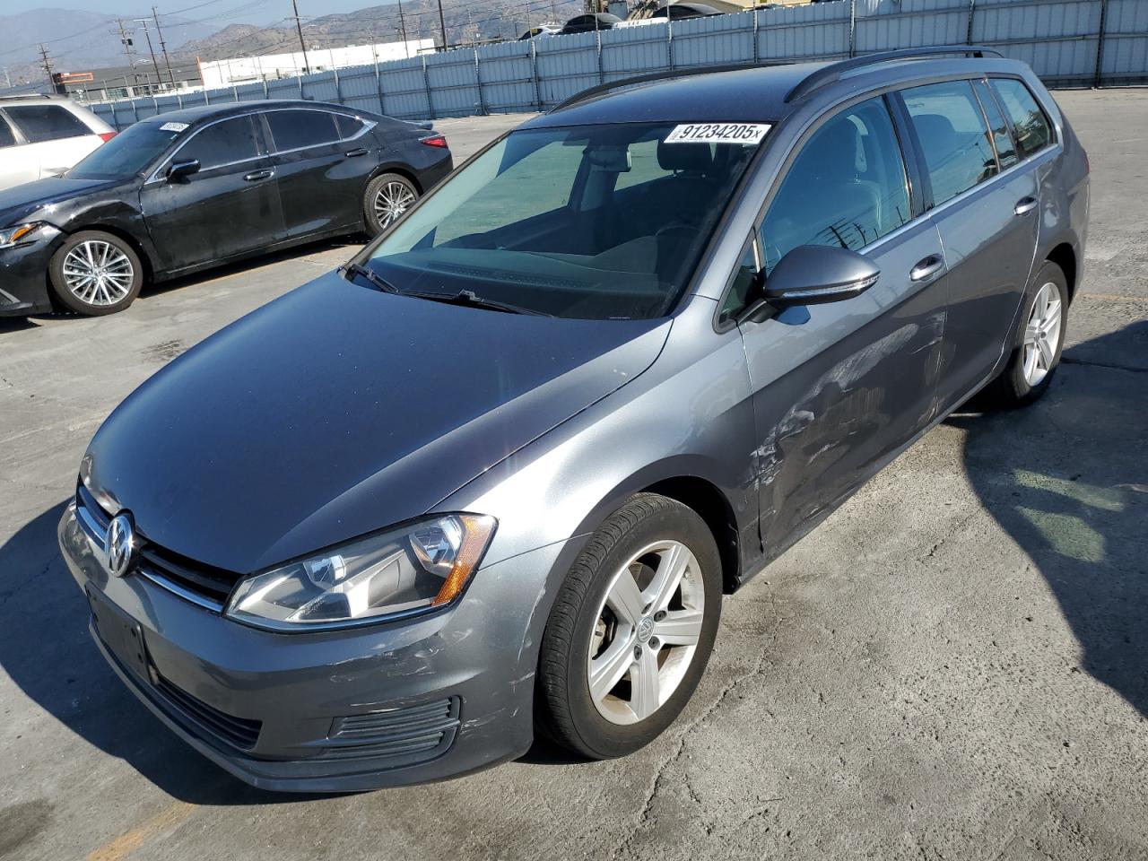 VOLKSWAGEN GOLF 2015. Lot# 91234205. VIN 3VWCA7AU3FM509748. Photo 1