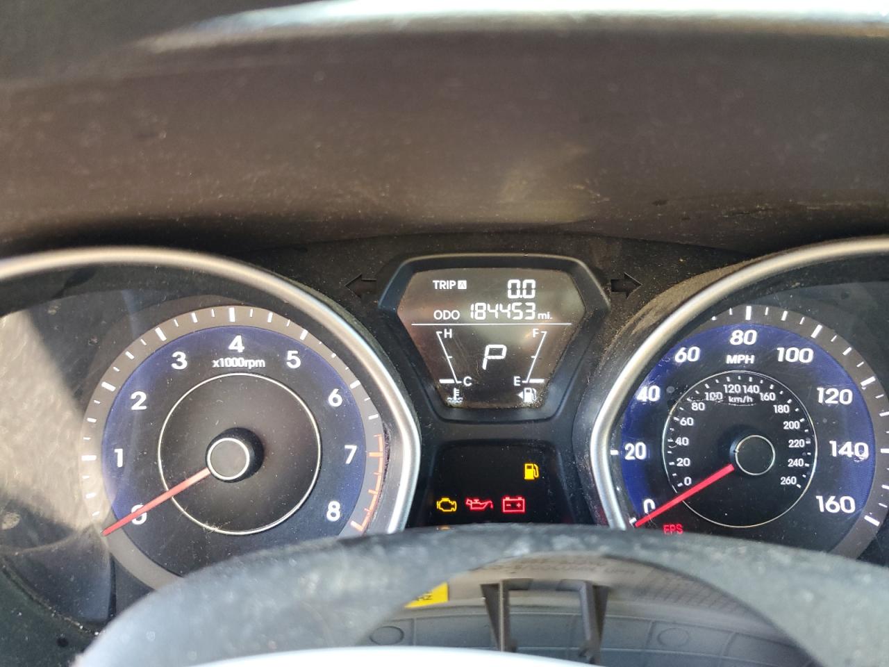 2013 Hyundai Elantra Gls VIN: 5NPDH4AEXDH385040 Lot: 82310915