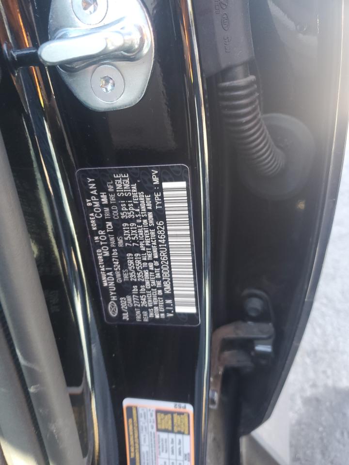 2024 Hyundai Tucson Sel VIN: KM8JBDD26RU146826 Lot: 86309785