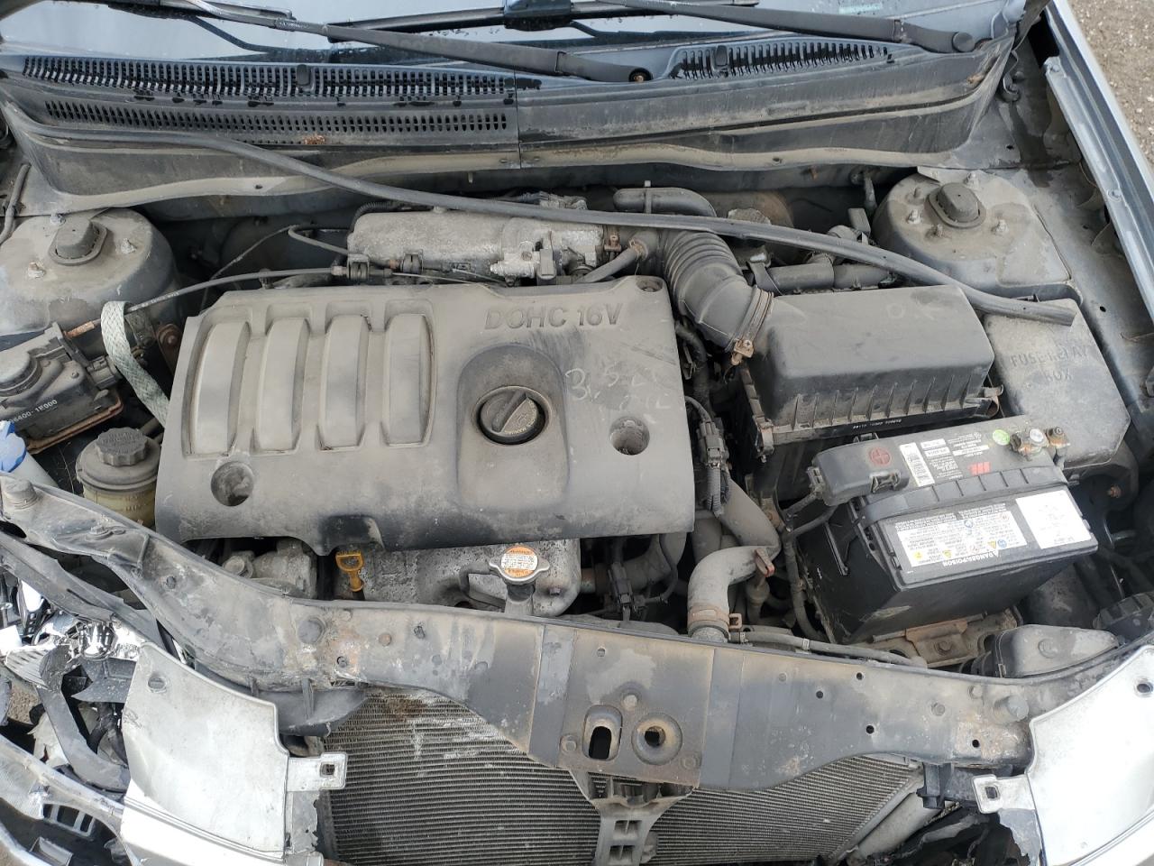 2010 Kia Rio Lx VIN: KNADH4B38A6603489 Lot: 86861835